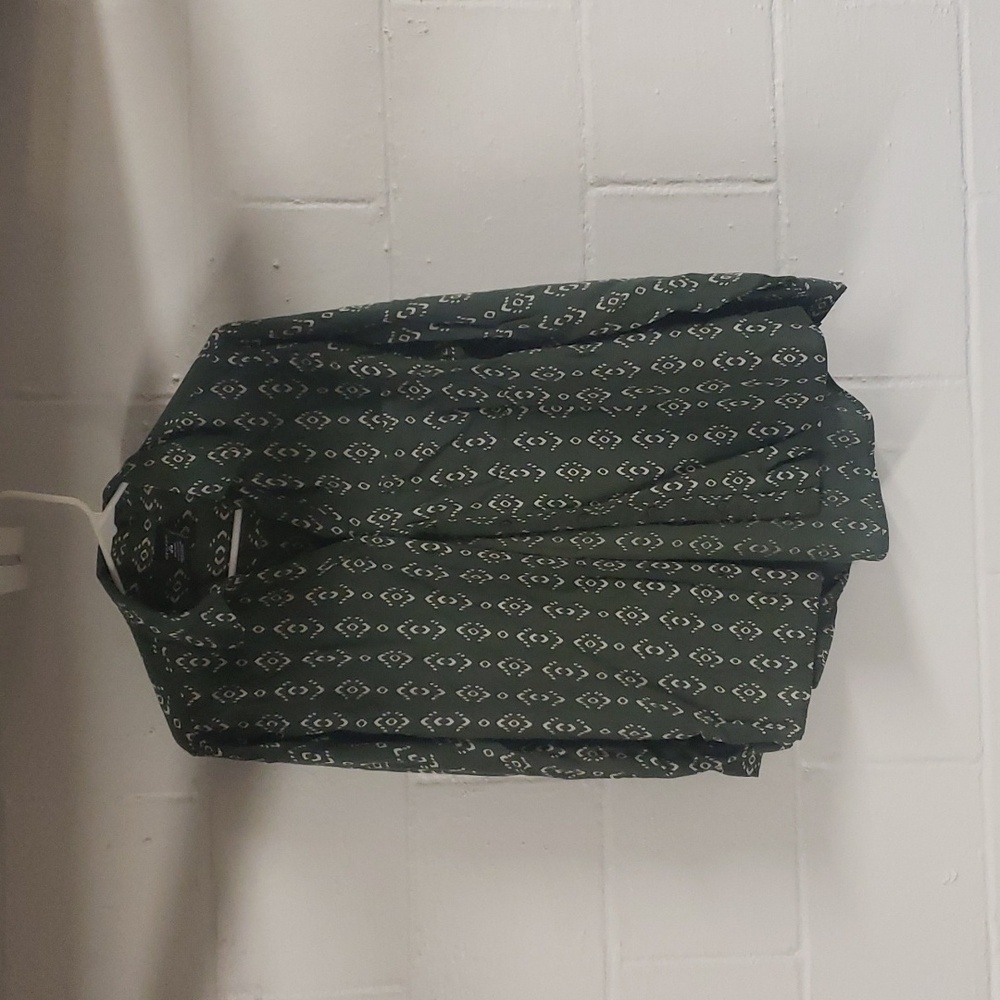George Women's Green Large Button Down Shirt